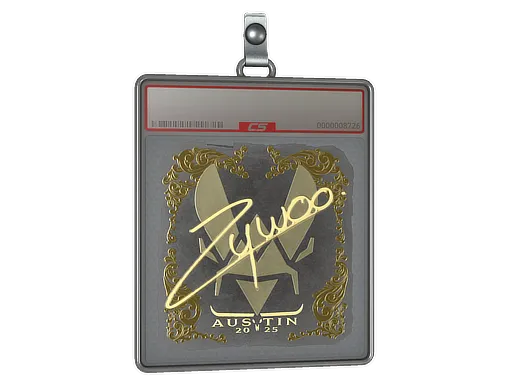 Sticker Slab | ZywOo (Gold) | Austin 2025