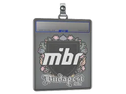 Sticker Slab | MIBR | Budapest 2025
