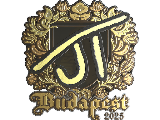 Sticker | JT (Gold) | Budapest 2025
