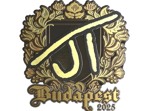 Sticker | JT (Gold) | Budapest 2025