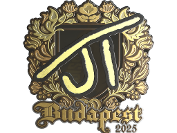 Sticker | JT (Gold) | Budapest 2025
