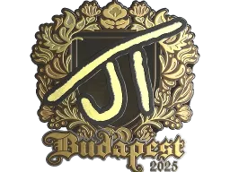 Sticker | JT (Gold) | Budapest 2025