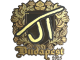 Sticker | JT (Gold) | Budapest 2025