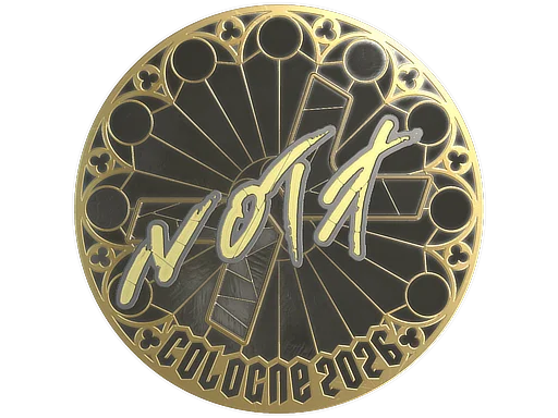 Sticker | nota (Gold) | Cologne 2026