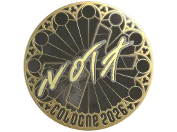 Sticker | nota (Gold) | Cologne 2026