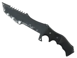★ StatTrak™ Huntsman Knife | Night (Well-Worn)