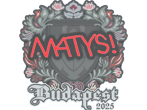 Sticker | MATYS | Budapest 2025