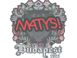 Sticker | MATYS | Budapest 2025