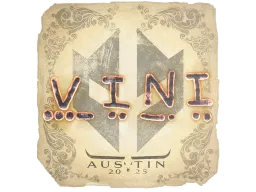 Sticker | VINI | Austin 2025