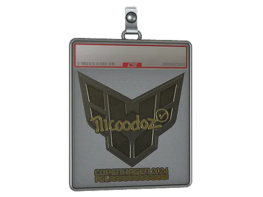 Sticker Slab | nicoodoz (Gold) | Copenhagen 2024