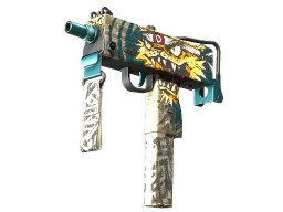 MAC-10 | Cat Fight (Battle-Scarred)