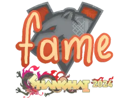 Sticker | fame | Shanghai 2024