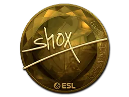 Sticker | shox (Gold) | Katowice 2019