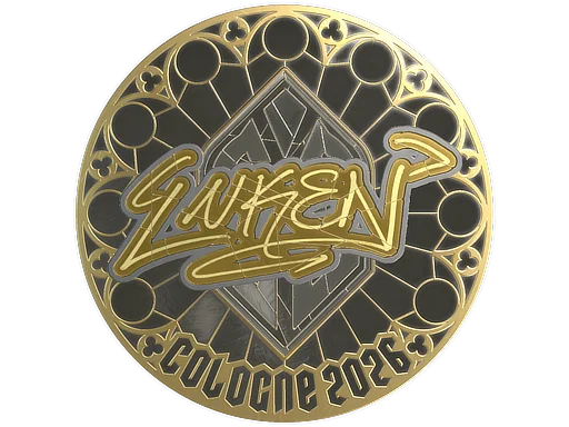 Sticker | luken (Gold) | Cologne 2026