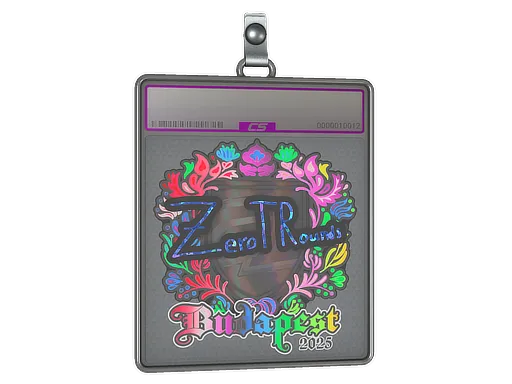 Sticker Slab | ztr (Holo) | Budapest 2025