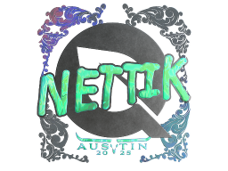 Sticker | nettik (Holo) | Austin 2025