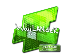 Sticker | wayLander (Foil) | Atlanta 2017