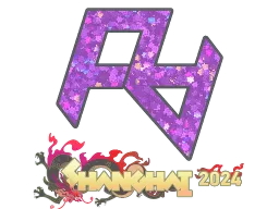 Sticker | Rare Atom (Glitter) | Shanghai 2024