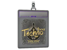 Sticker Slab | Techno4K (Foil) | Austin 2025