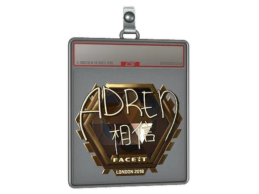 Sticker Slab | AdreN (Gold) | London 2018