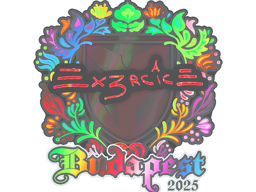 Sticker | Ex3rcice (Holo) | Budapest 2025