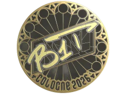 Sticker | b1t (Gold) | Cologne 2026