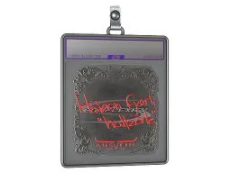 Sticker Slab | hallzerk (Foil) | Austin 2025