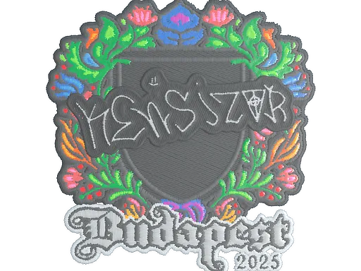 Sticker | kensizor (Embroidered) | Budapest 2025
