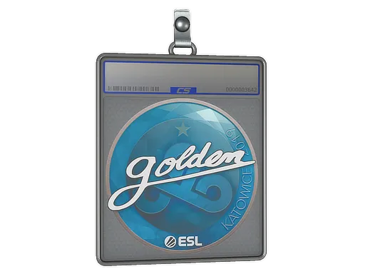 Sticker Slab | Golden | Katowice 2019