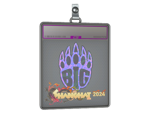 Sticker Slab | BIG (Holo) | Shanghai 2024