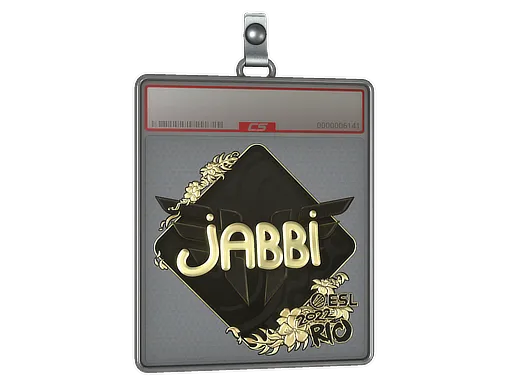 Sticker Slab | jabbi (Gold) | Rio 2022