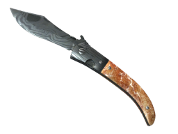 ★ Navaja Knife | Damascus Steel (Battle-Scarred)