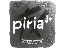 Sticker | piriajr (Foil) | Austin 2025