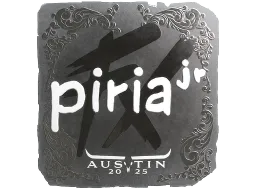 Sticker | piriajr (Foil) | Austin 2025