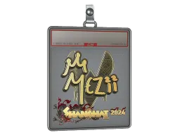 Sticker Slab | mezii (Gold) | Shanghai 2024