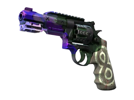 R8 Revolver | Crazy 8 (Battle-Scarred)