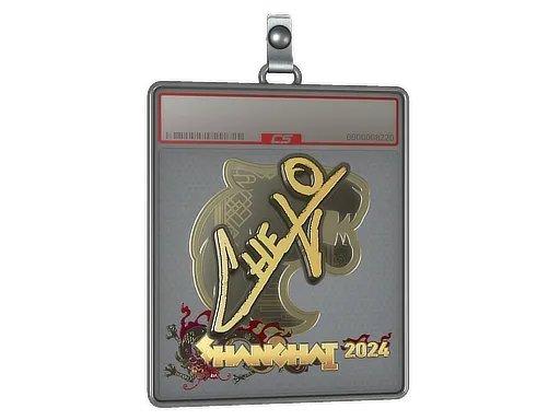 Sticker Slab | chelo (Gold) | Shanghai 2024