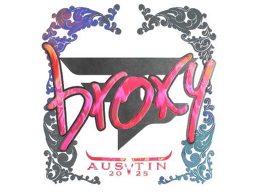 Sticker | broky (Holo) | Austin 2025