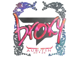 Sticker | broky (Holo) | Austin 2025