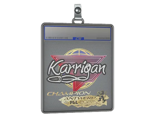 Sticker Slab | karrigan (Champion) | Antwerp 2022