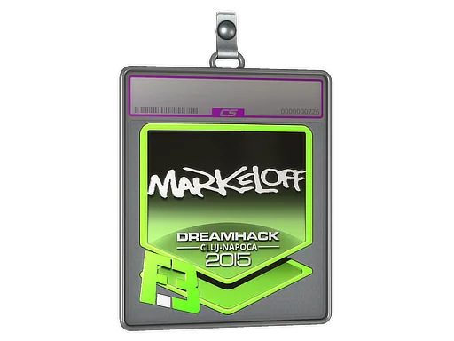 Sticker Slab | markeloff (Foil) | Cluj-Napoca 2015
