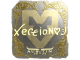 Sticker | xertioN (Gold) | Austin 2025