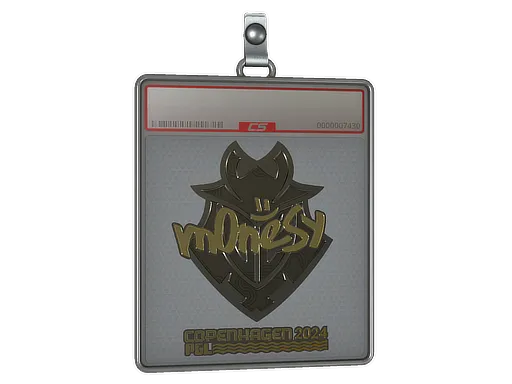 Sticker Slab | m0NESY (Gold) | Copenhagen 2024