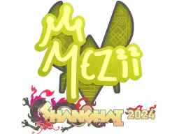 Sticker | mezii | Shanghai 2024