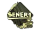 Sticker | SENER1 (Gold) | Rio 2022 CS2 skin