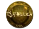 Sticker | FalleN (Gold) | Katowice 2019 CS2 skin