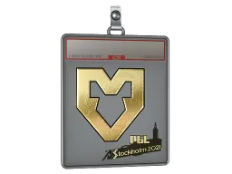 Sticker Slab | MOUZ (Gold) | Stockholm 2021