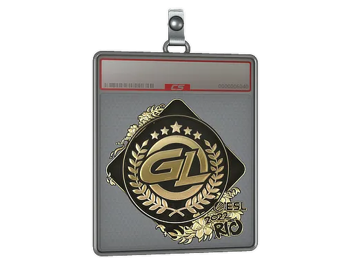 Sticker Slab | GamerLegion (Gold) | Rio 2022