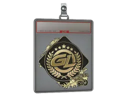 Sticker Slab | GamerLegion (Gold) | Rio 2022