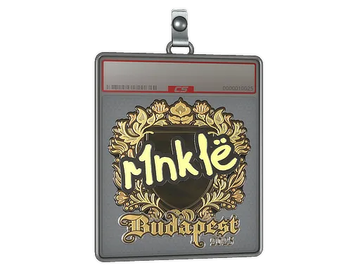 Sticker Slab | r1nkle (Gold) | Budapest 2025